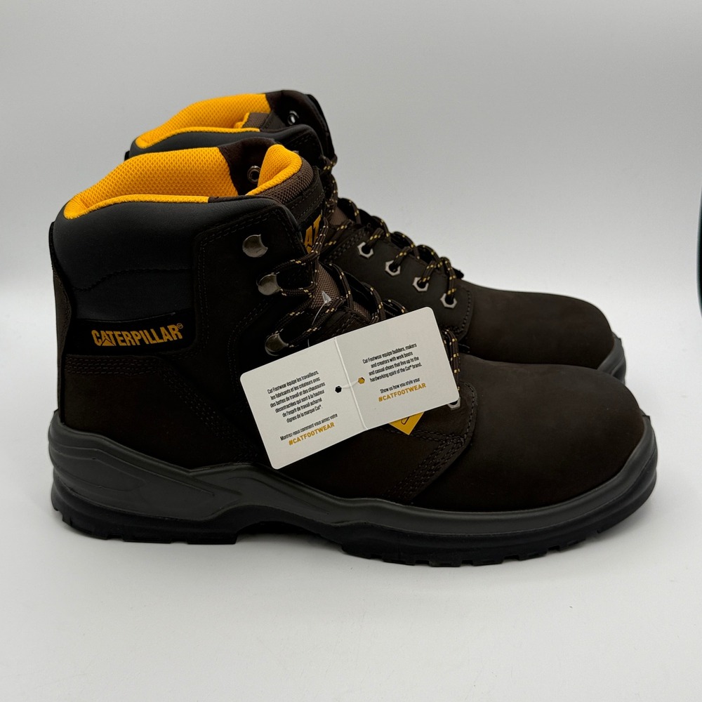Caterpillar Striver Shoes Men Size 13 Brown Work P51088